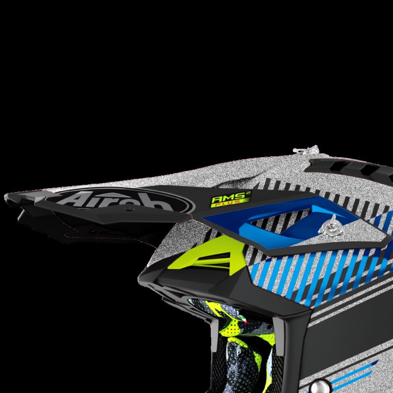 Daszek do kasków AIROH AVIATOR 3 wave silver