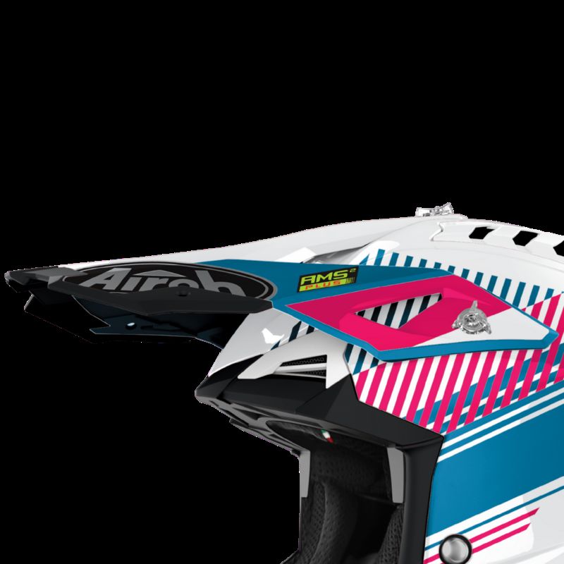 Daszek do kasków AIROH AVIATOR 3 wave pink chrome