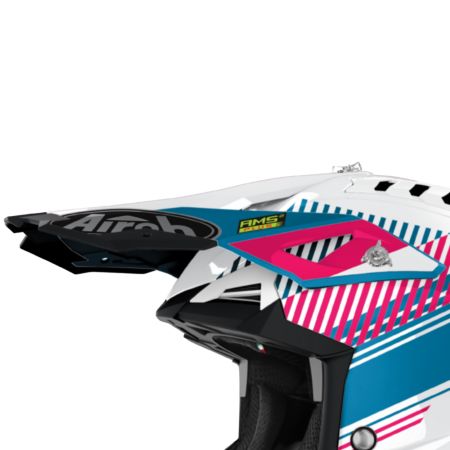 Daszek do kasków AIROH AVIATOR 3 wave pink chrome