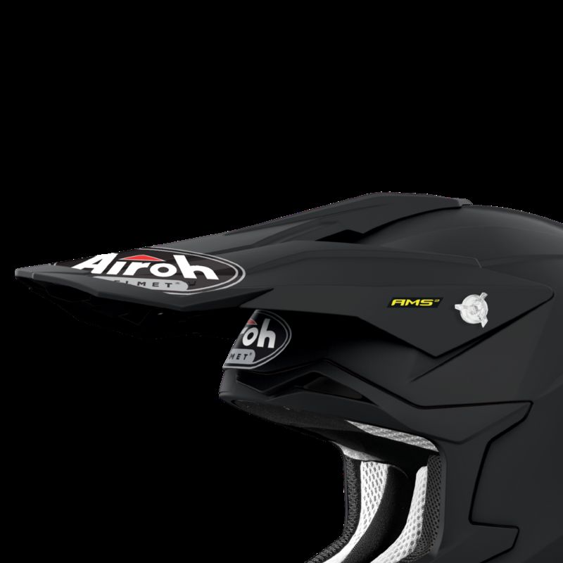 Daszek kasku AIROH STRYCKER black matt