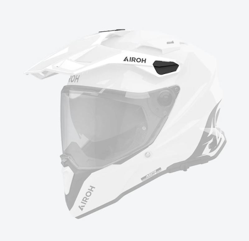 Daszek kasku AIROH COMMANDER 2 white gloss