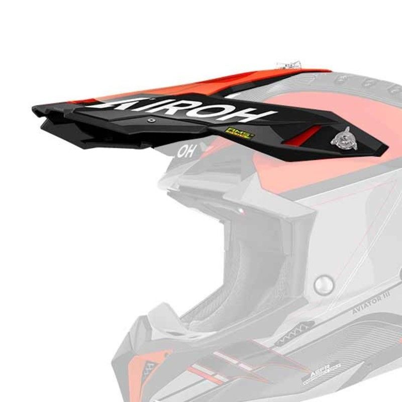 Daszek do kasków AIROH AVIATOR 3 saber orange