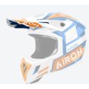 Daszek kasku AIROH AVIATOR ACE 2 sake orange gloss