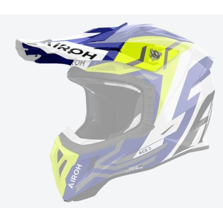 Daszek kasku AIROH AVIATOR ACE 2 ground yellow