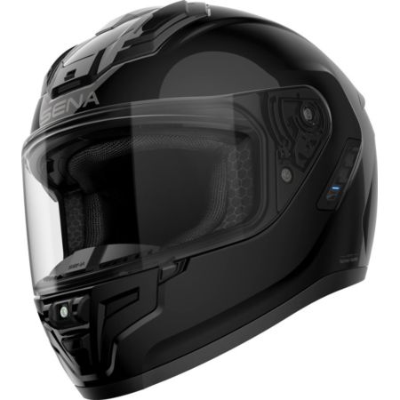 Kask SENA phantom glossy black L