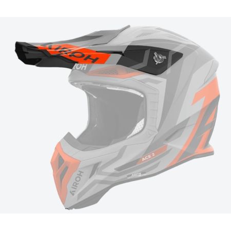 Daszek kasku AIROH AVIATOR ACE 2 ground orange