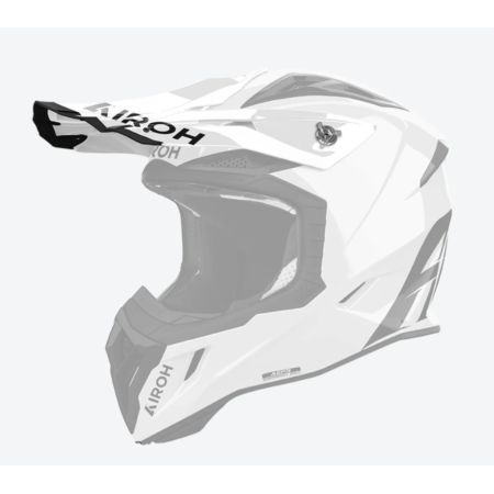 Daszek kasku AIROH AVIATOR ACE 2 white gloss