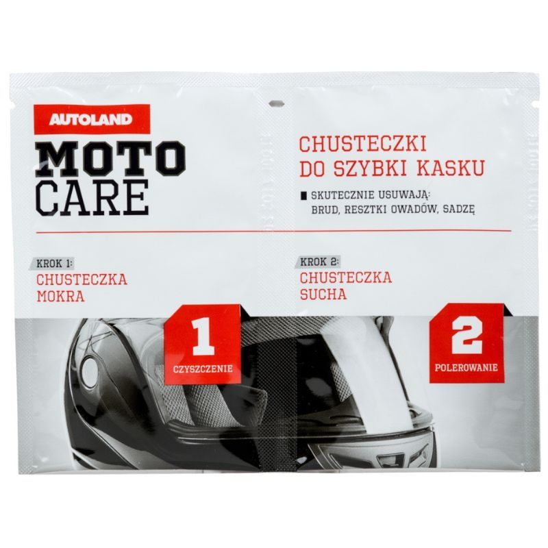 Chusteczki do kasku autoland motocare