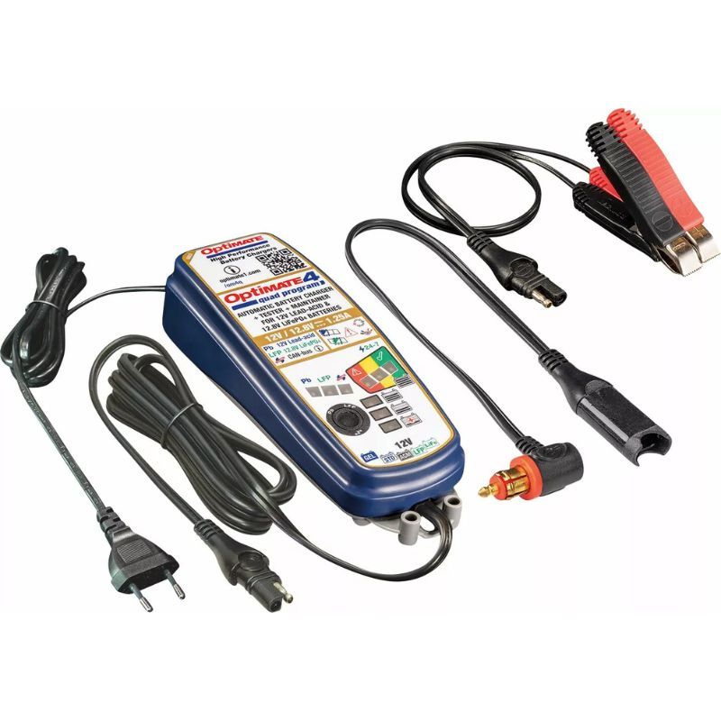Tecmate 4 quad program preminium ładowarka optimat