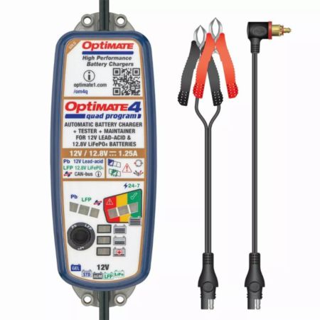 Tecmate 4 quad program preminium ładowarka optimat