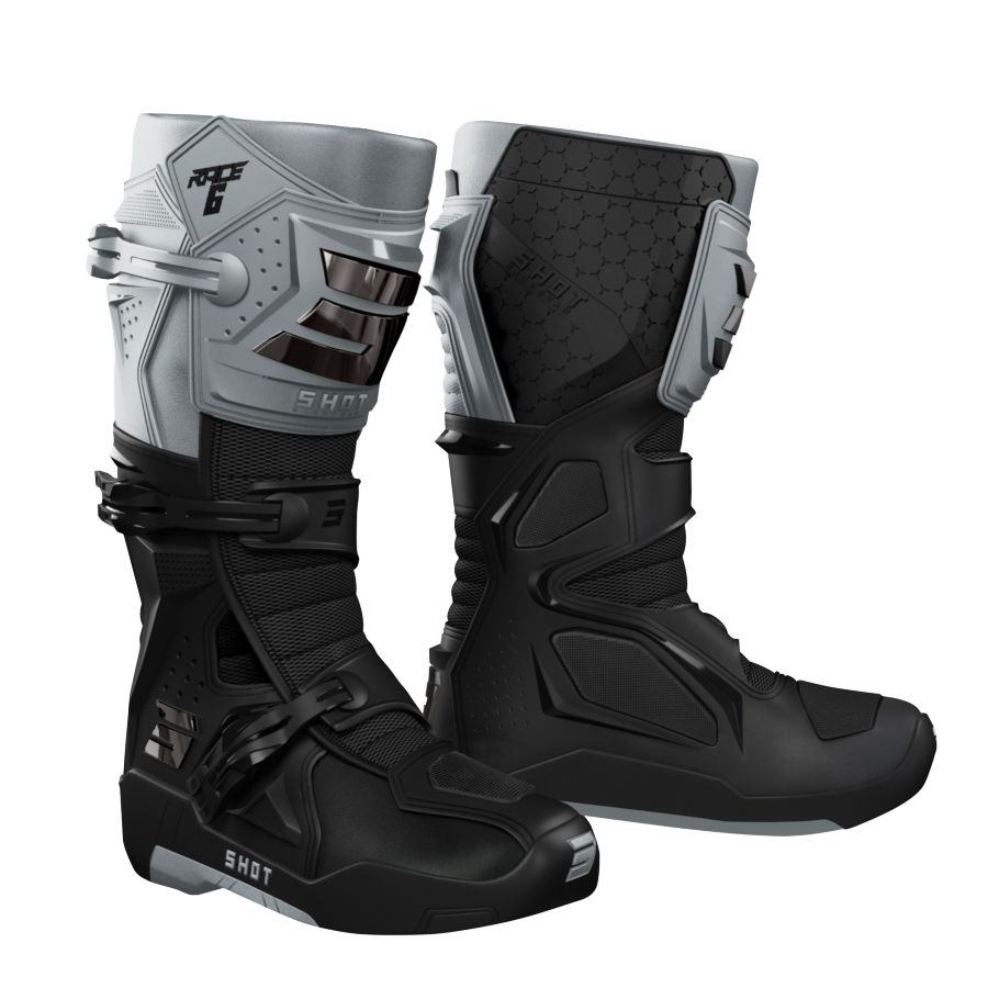 Buty SHOT RACE 6 BLACK_GREY_CHROME 43