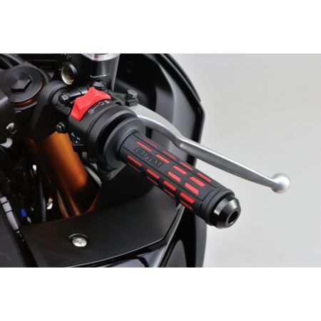 Gripy DAYTONA GGD-TAPERED-SP 22MM BLACK/RED