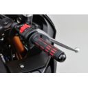 Gripy DAYTONA GGD-TAPERED-SP 22MM BLACK/RED