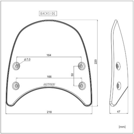 Osłona licznika DAYTONA YAMAHA XSR 900