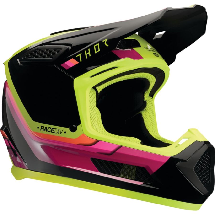 Kask THOR FLEET DEFY BLACK/ACID XS