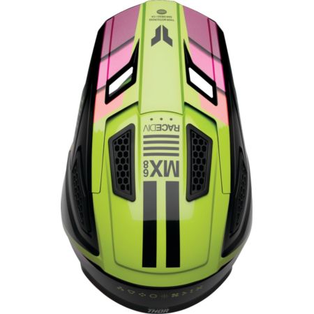 Kask THOR FLEET DEFY BLACK/ACID XS