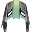Daszek kasku THOR FLEET CAMBER BLACK/GREEN XS-M