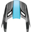 Daszek kasku THOR FLEET CAMBER BLACK/TEAL XS-M