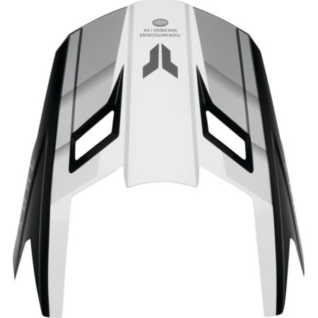 Daszek kasku THOR FLEET DEFY BLACK/WHITE XS-M