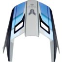 Daszek kasku THOR FLEET DEFY BLUE/GRAY XS-M