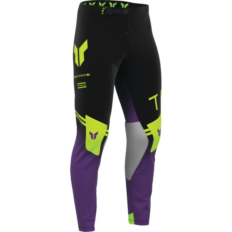 Spodnie THOR SPORTMODE GEO BLACK/PURPLE 28