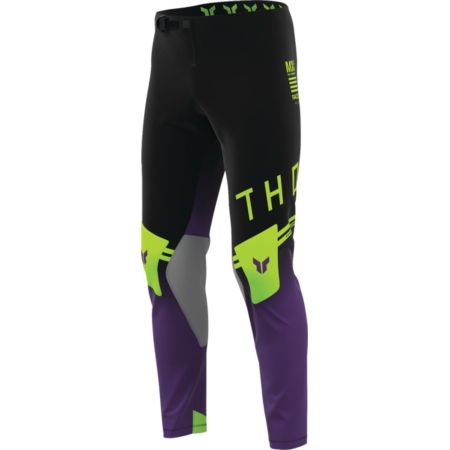 Spodnie THOR SPORTMODE GEO BLACK/PURPLE 28