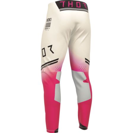 Spodnie THOR SPORTMODE GEO WHITE/PINK 28