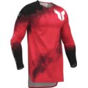 Bluza THOR SPORTMODE CARBON BLACK/RED S