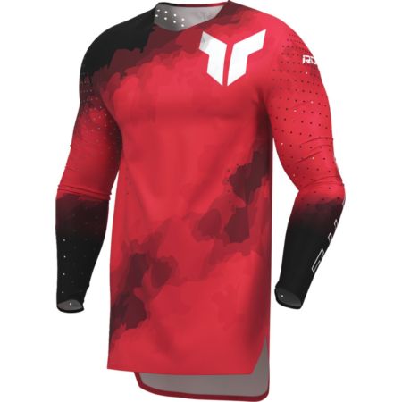 Bluza THOR SPORTMODE CARBON BLACK/RED S