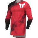 Bluza THOR SPORTMODE CARBON BLACK/RED S