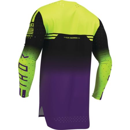 Bluza THOR SPORTMODE GEO BLACK/PURPLE S