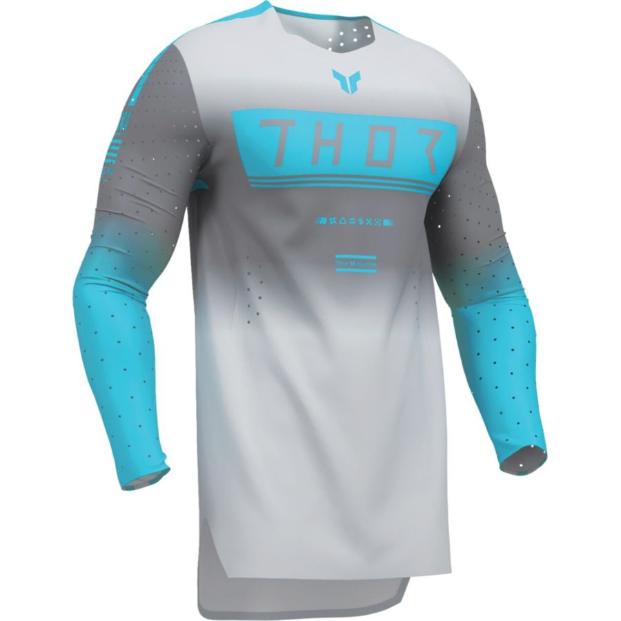 Bluza THOR SPORTMODE GEO CHARCOAL/GRAY S