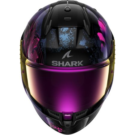 SHARK D-SKWAL 3 MAYFER Black Violet Glitter Size M