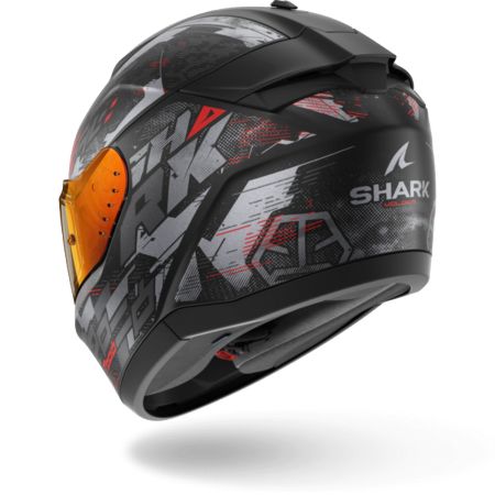 SHARK RIDILL 2 MOLOKAI Mat Black Anthracite Red Si