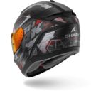 SHARK RIDILL 2 MOLOKAI Mat Black Anthracite Red Si