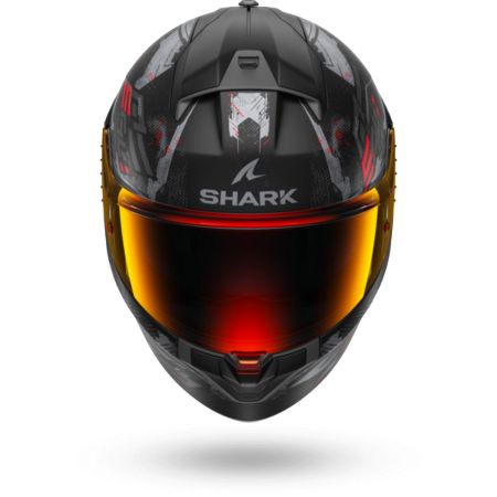 SHARK RIDILL 2 MOLOKAI Mat Black Anthracite Red Si