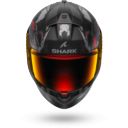 SHARK RIDILL 2 MOLOKAI Mat Black Anthracite Red Si