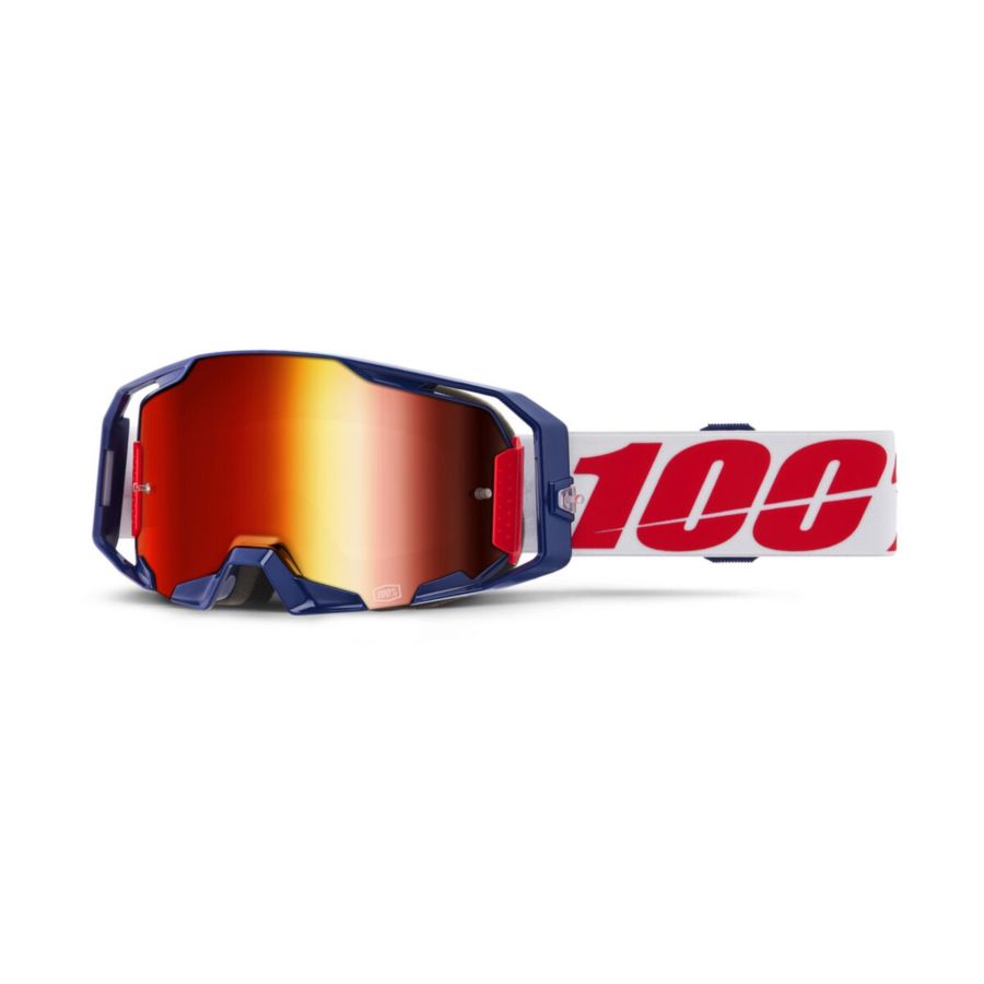 Gogle 100% ARMATIC MACH Z mirror red