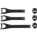 Paski THOR zestaw blitz xr black 1 szt.