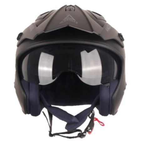 Kask AMOQ BLISTER JET BLACK XS