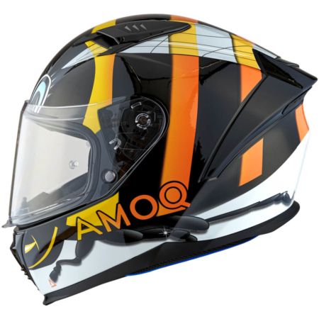 Kask dziecięcy AMOQ FI100 JUNIOR BEE GLOSS M