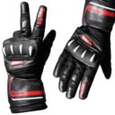 RĘKAWICE SKÓRZANE SPYKE RALLY WP BLACK ROZM. L