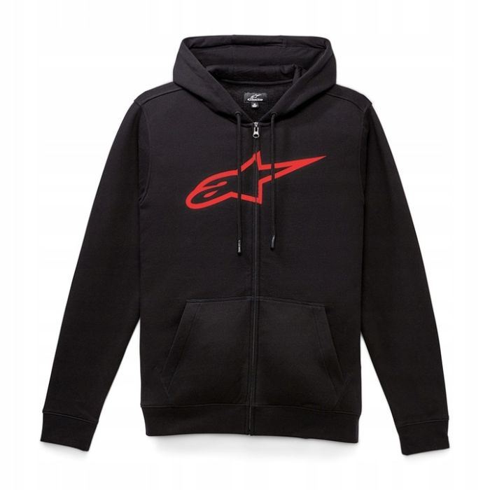BLUZA ALPINESTARS AGELESS BK/RED R. L