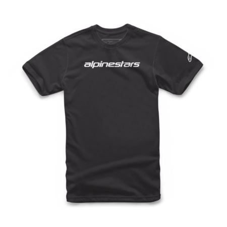 T-SHIRT ALPINESTARS TEE LINEAR WORD BLK/GY R. M