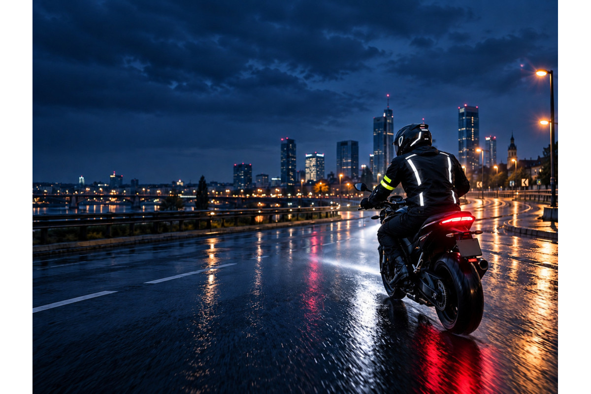 Akcesoria zwiększające widoczność motocyklisty – co warto kupić?